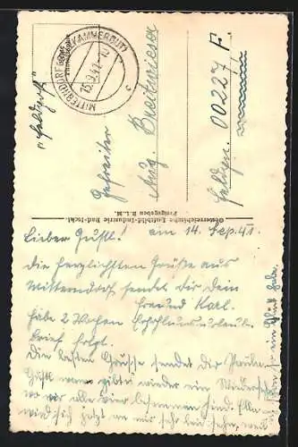 AK Klachau, Ortsansicht mit Grimming