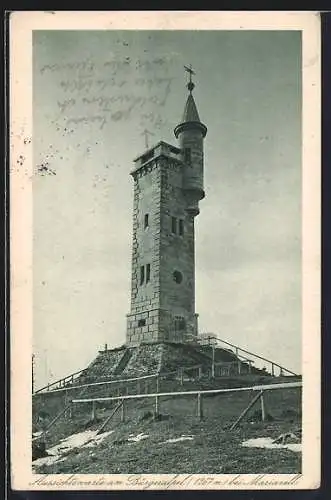 AK Mariazell, Bürgeralpel, Aussichtsturm