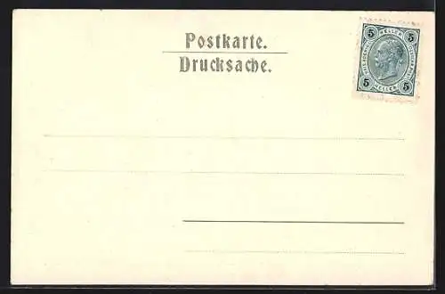 AK Hochneukirchen, Ortsansicht mit Kirche