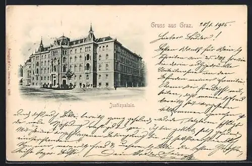 AK Graz, Das Justizpalais