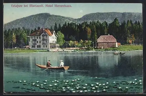 AK Erlafsee, Hotel Herrenhaus am See