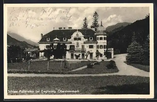 AK Treglwang /Obersteiermark, Schloss Paltenstein mit Anlagen