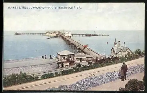 AK Weston-Super-Mare, Birnbeck Pier