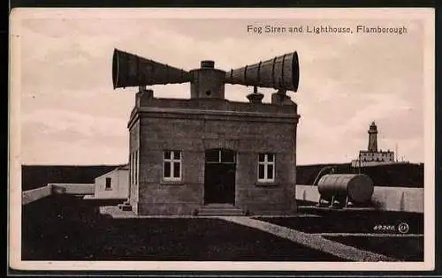 AK Flamborough, Fog Siren and Lighthouse