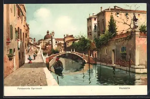 Lithographie Venezia, Fondamenta Ognissanti