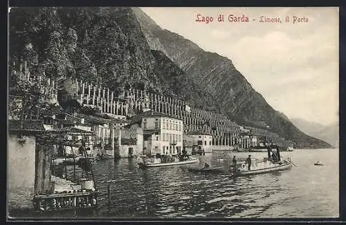 AK Limone, Il Porto, Hafenpartie, Boote