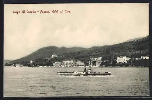 AK Fasano, Hotel sul Lago, Dampfer