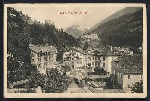 AK Sand in Taufers / Campo Tures, Gasthof Post & Gasthof Elefant