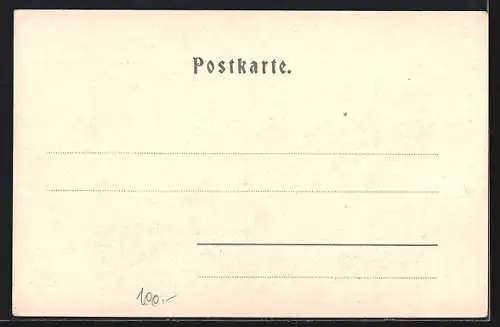 AK Gries, Parthie mit Gescheibtem Turm