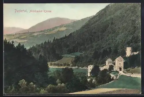 AK Mühlbach, Gesamtansicht mit Mühlbacher Klause