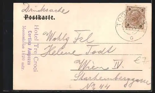 AK Toblach, Partie am Ampezzothal