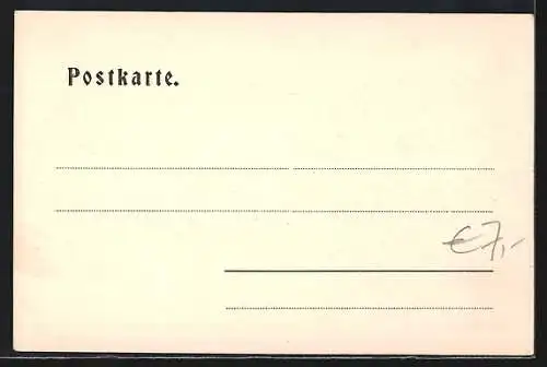 AK Neu-Toblach, Teilansicht gegen das Ampezzotal