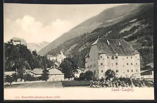 AK Sand-Taufers, Teilansicht des Ortes