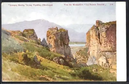 AK Vue du Monastere, La Sainte Trinite, Kloster Dreifaltigkeit