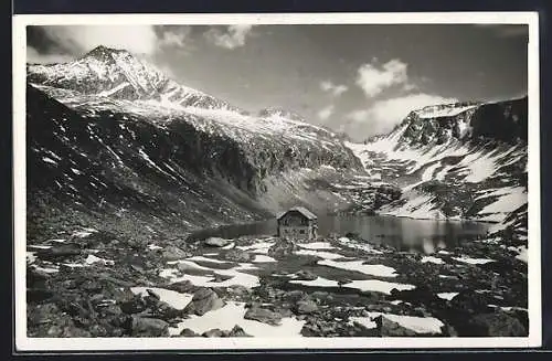 AK Art. Schmidhaus, Berghütte am Dössensee