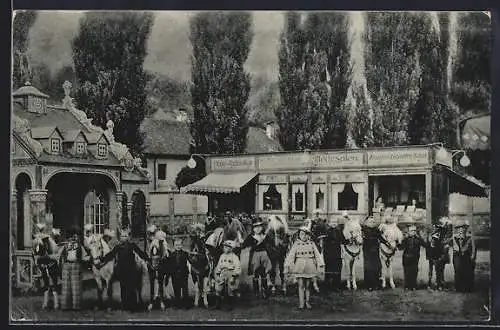 AK Berlin-Schönholz, Schaefer`s Märchenstadt Liliput im Lunapark