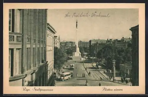 AK Riga, Stadtpanorama, Pilsetas ainava