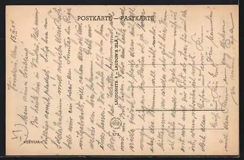 AK Riga, Stadtpanorama, Pilsetas ainava