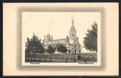 AK Dünaburg, Blick auf Garnisionskirche