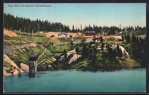 AK Erlaufklause, Stau-See mit Station Erlaufklause