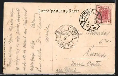 AK Wien, Kolowratring mit Strassenpartie