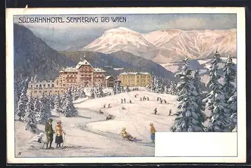 AK Semmering-Les Vienne, Südbahnhotel
