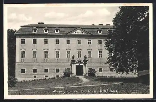 AK Wartberg ob der Aist, Schloss Haus, Fassade
