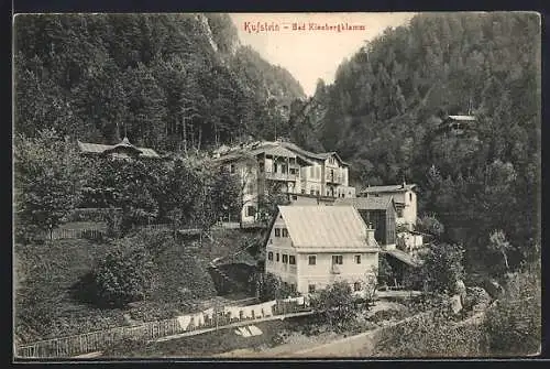 AK Kufstein, Bad Kienbergklamm mit Wald