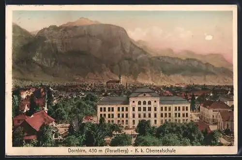 AK Dornbirn, Oberrealschule