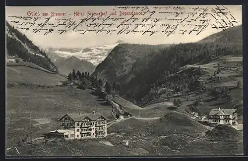 AK Gries am Brenner, Hotel Grieserhof und Dependance