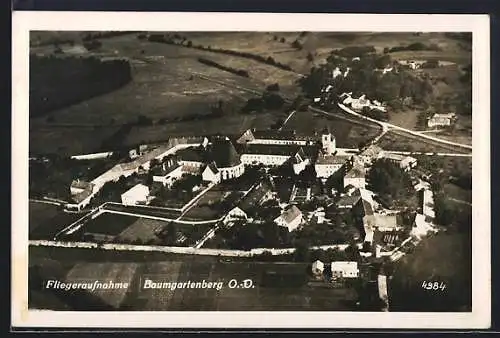 AK Baumgartenberg, Fliegeraufnahme