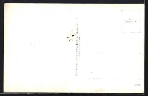 AK Leoben, Hauptplatz mit Brunnen