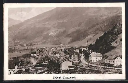 AK Selztal, Panorama mit Bahnhof