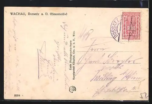 AK Rossatz a. D., Ortspartie
