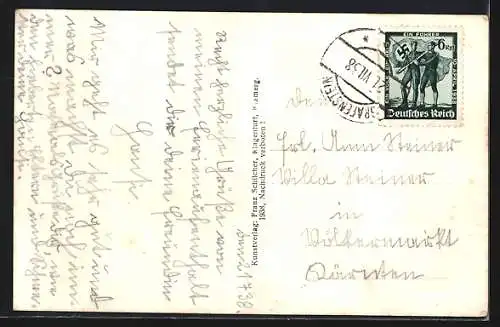 AK Grafenstein, Ortsansicht mit Umgebung