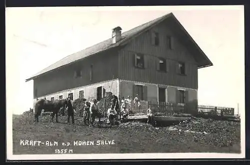 AK Kraft-Alm, Unterkunftshaus
