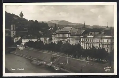 AK Graz, Blick auf den Murkai