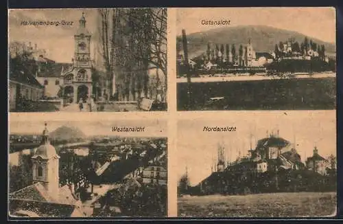 AK Graz, Kalvarienberg, Westansicht, Nordansicht