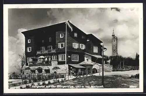AK Mariazell, Berghotel Bürgeralpe