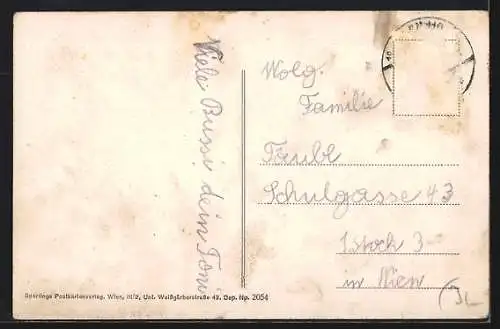 AK Weidlingau-Hadersdorf, Panorama des Ortes