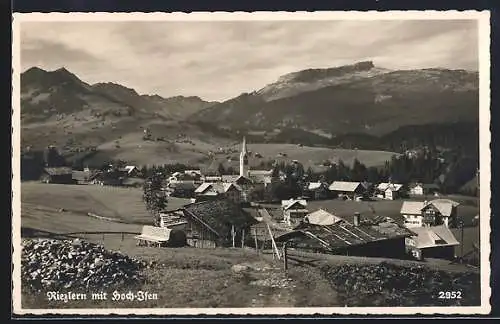 AK Riezlern, Teilansicht mit Hoch-Ifen