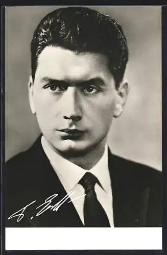 AK Kosmonaut Boris Borissowitsch Jegorow in Anzug mit Krawatte