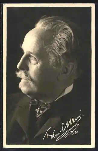 AK Portrait Karl May im Anzug
