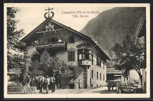 AK Längenfeld im Oetztal, Villa Gstrein