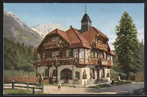 AK Innsbruck-Hungerburg-Plateau, Tiroler Spezialitäten-Haus K. u. Fr. Schwärzler