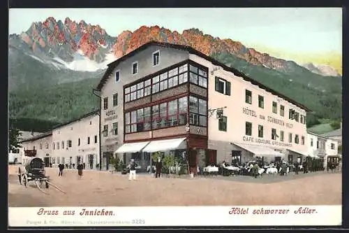 AK Innichen, Hôtel schwarzer Adler