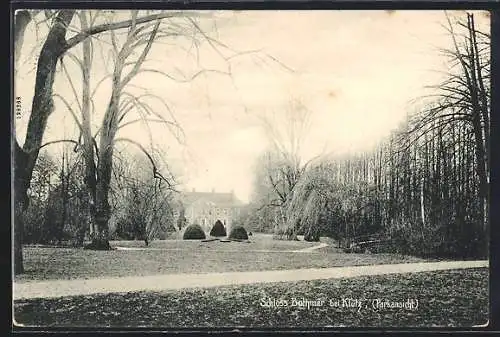 AK Klütz, Schloss Bothmer, Parkansicht