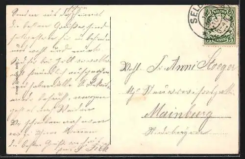 AK Selb i. Bayern, Rathaus und Amtsgericht