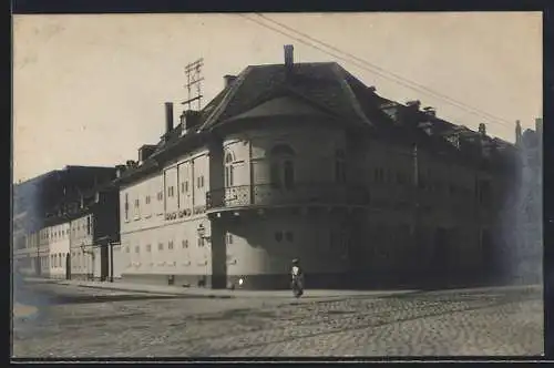 Foto-AK Karlsruhe, Künstlerhaus in der Karlstrasse 44