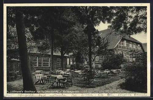 AK Wolthausen /Heide, Lüssmann`s Gasthaus, Bes. Herm. Löns